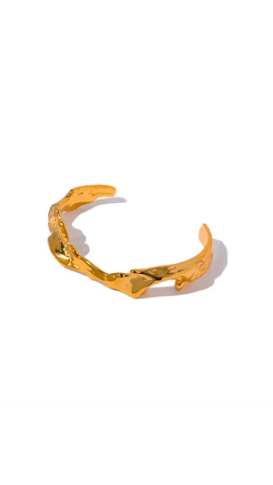 Irregular 18K Bangle